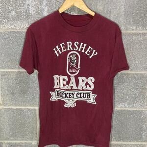Retro 1990S Hershey Bears Ahl Hockey Black T-Shirt